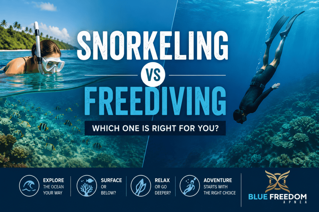 Snorkeling vs Freediving: Which One Is Right for You?